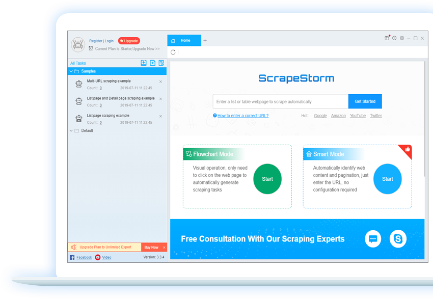 web scraping software